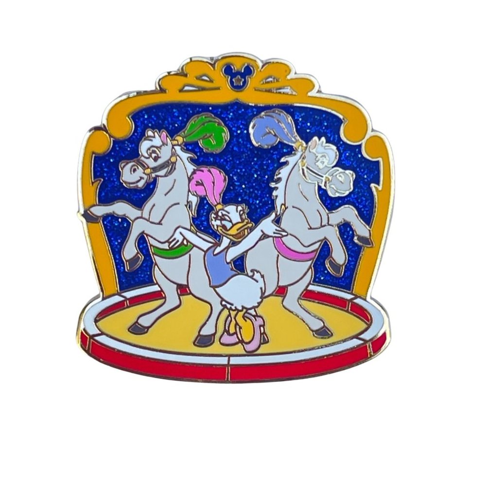 Disney 2012 Mickey’s Circus Daisy Duck Equestrian Act Limited Edition Pin